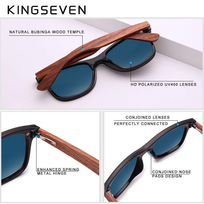 Natural Wooden Sunglasses Men Polarized Fashion Sun Glasses Original Wood Oculos de sol masculino