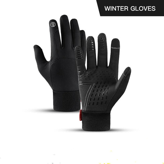 Hot Sale Winter Outdoor Sports Running Glove Warm Touch Screen Gym Fitness Full Finger Gloves For Men Women Knitted Magic Gloves