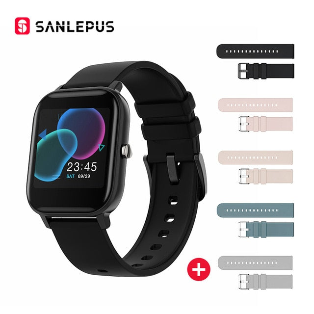 SANLEPUS Global Version Smart Watch IP67 Waterproof Smartwatch 2020 New Men Women Fitness Bracelet Band For Android Apple Xiaomi
