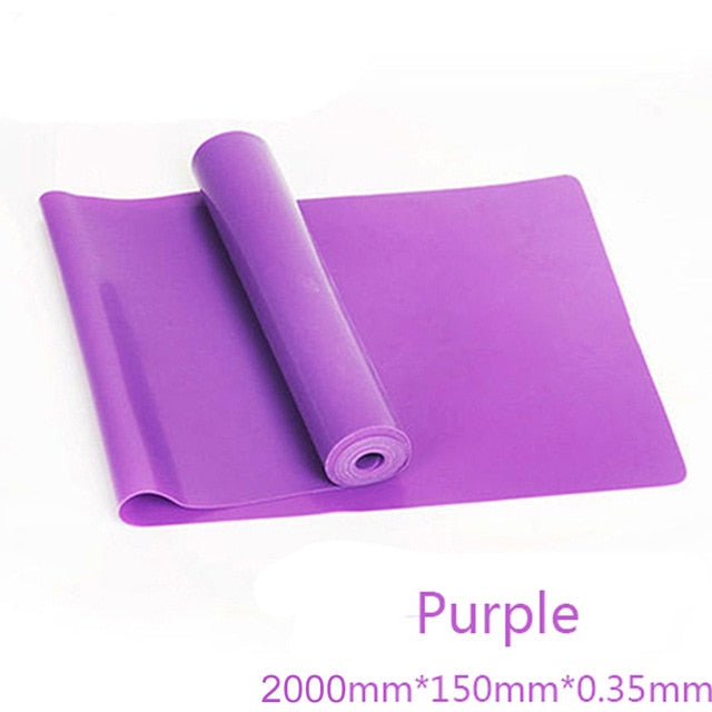Fitness Exercise Resistance Bands Rubber Yoga Elastic Band 150Cm -180CM Resistance Band Loop Rubber Loops For Gym Training