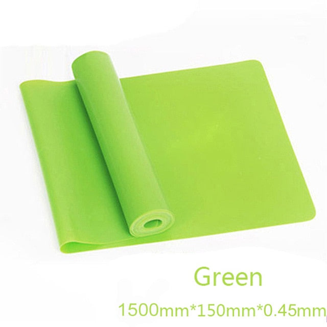 Fitness Exercise Resistance Bands Rubber Yoga Elastic Band 150Cm -180CM Resistance Band Loop Rubber Loops For Gym Training