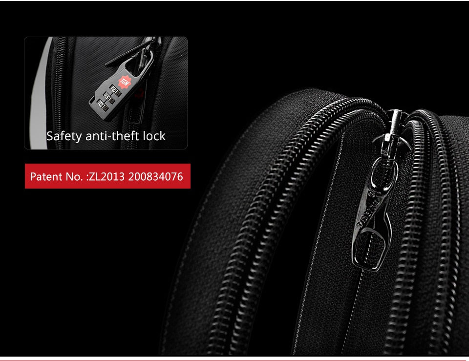 Tigernu Anti Theft Nylon 27L Men 15.6 inch Laptop Backpacks School Fashion Travel Backpacking Backpack Male Backpack For Laptop