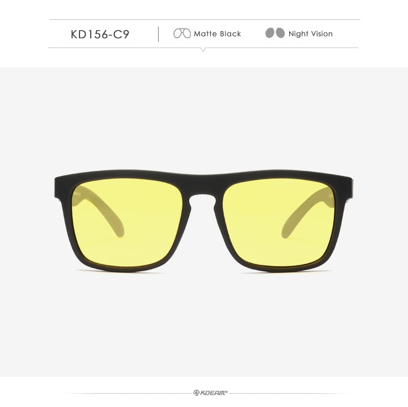 Fashion Guy's Sun Glasses From KDEAM Polarized Sunglasses Men Classic Design All-Fit Mirror Sunglass With Brand Box CE