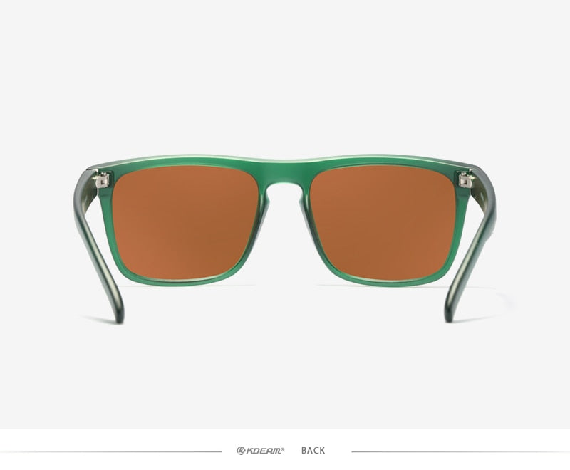 Fashion Guy's Sun Glasses From KDEAM Polarized Sunglasses Men Classic Design All-Fit Mirror Sunglass With Brand Box CE