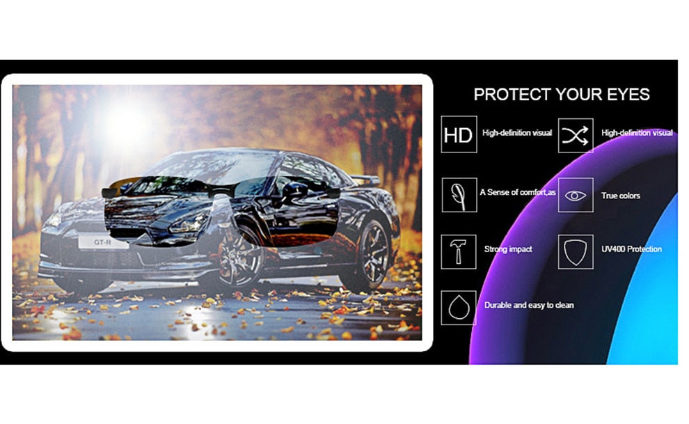 New Mens Polarized Sunglasses for Men Outdoor Sports Windproof Sand Goggle Sun Glasses UV Protection