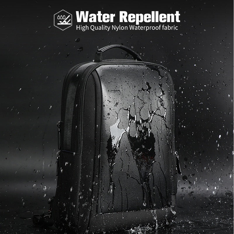 Brand Enlarge Backpack USB External Charge 15.6 Inch Laptop Backpack Shoulders Men Anti-Theft Waterproof Travel Backpack
