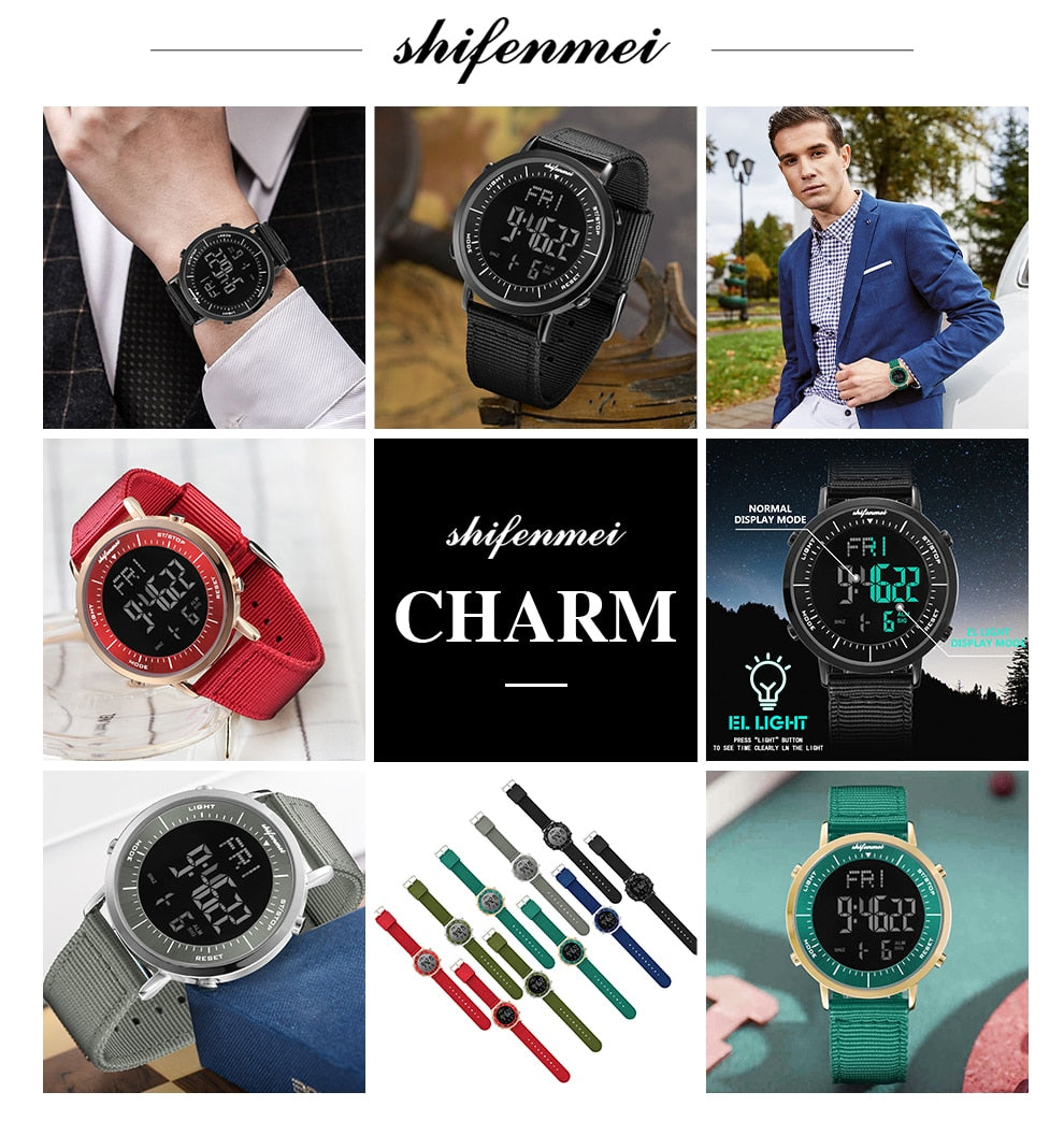 Digital Watch Men Sport Watches for Men Waterproof Alarm Clock Multifunction Outdoor Wristwatch Male Relogio Digital Masculino