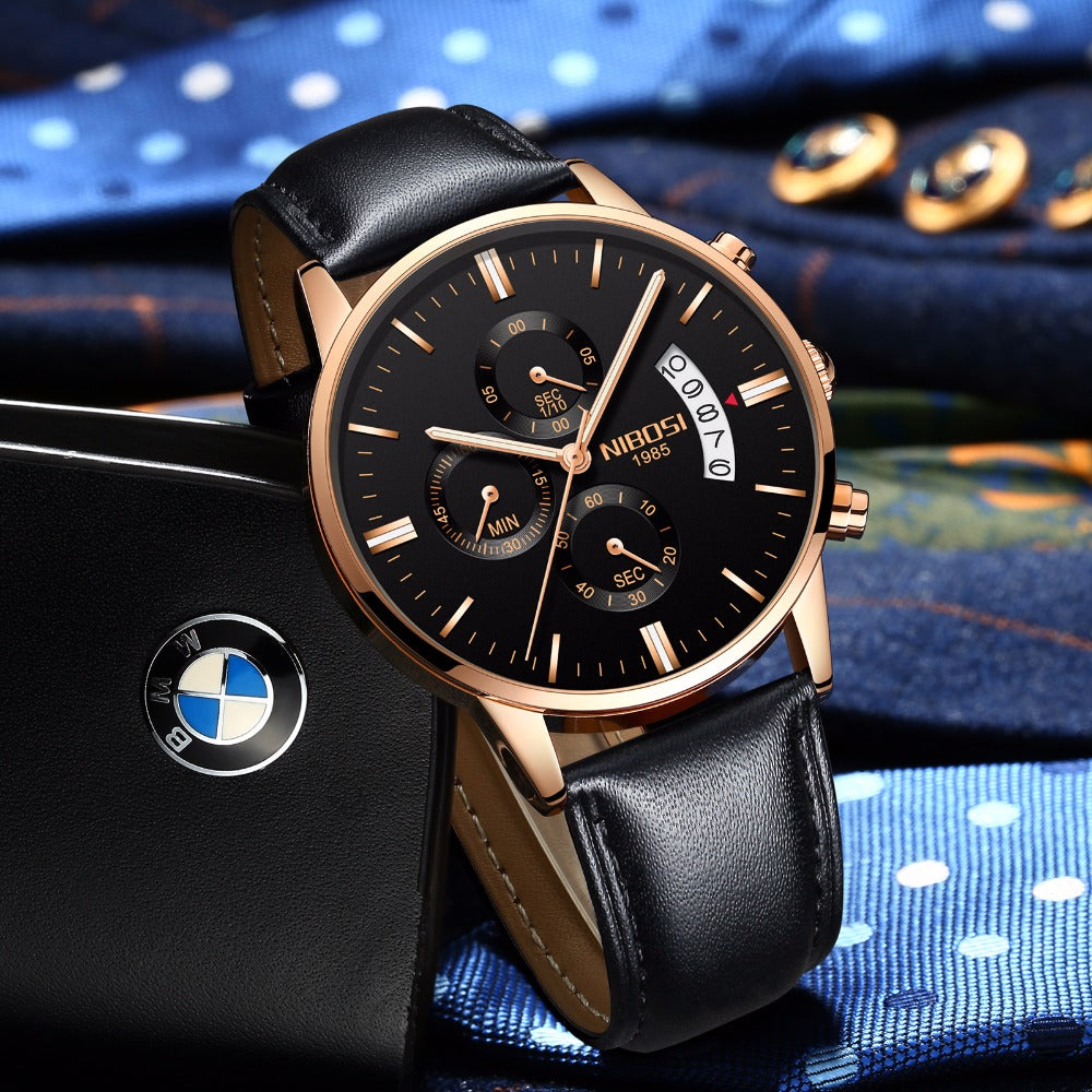 Masculino Men Watches Luxury Famous Top Brand Men's Fashion Casual Dress Watch Military Quartz Wristwatches Saat