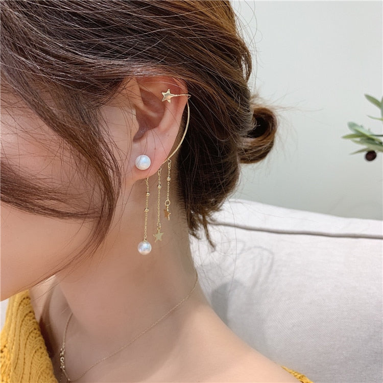 2020 New Angel wings Rhinestone Hanging Dangle exquisite Exaggerated Fashion Stud Earrings elegant Prevent Allergy Earrings