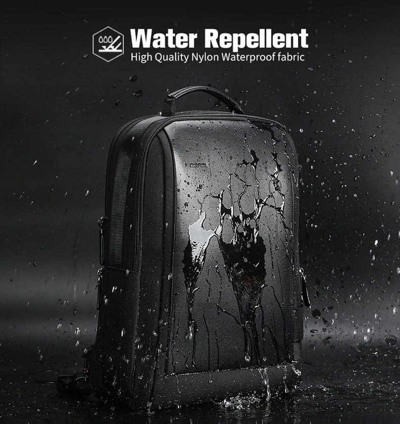 Brand Enlarge Backpack USB External Charge 15.6 Inch Laptop Backpack Shoulders Men Anti-Theft Waterproof Travel Backpack