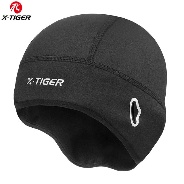 X-TIGER Winter Cycling Cap Windproof Thermal Ski Cap Running Skiing Motocycle Riding Hat Men Women MTB Bike Cycling Headwear