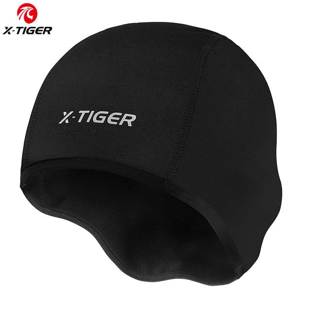 X-TIGER Winter Cycling Cap Windproof Thermal Ski Cap Running Skiing Motocycle Riding Hat Men Women MTB Bike Cycling Headwear