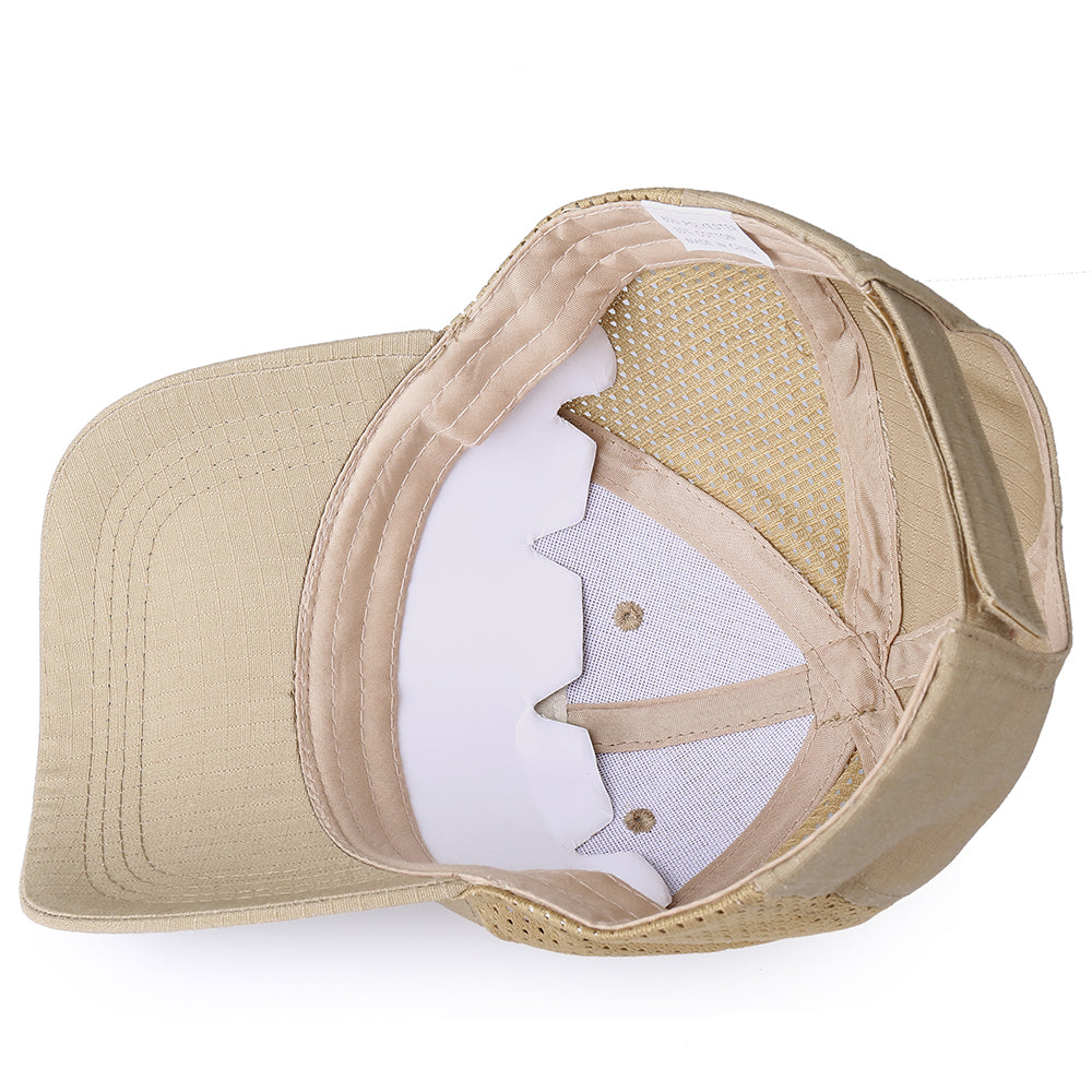 Skull Tactical Military Airsoft Cap Adjustable Breathable Sun Visor Trucker Hat Mesh Hunting Hiking Baseball Skeleton Snapback