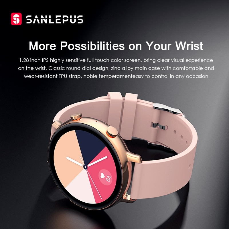 SANLEPUS ECG Smart Watch Bluetooth Call 2020 NEW Men Women Waterproof Smartwatch Heart Rate Monitor For Android Apple Samsung
