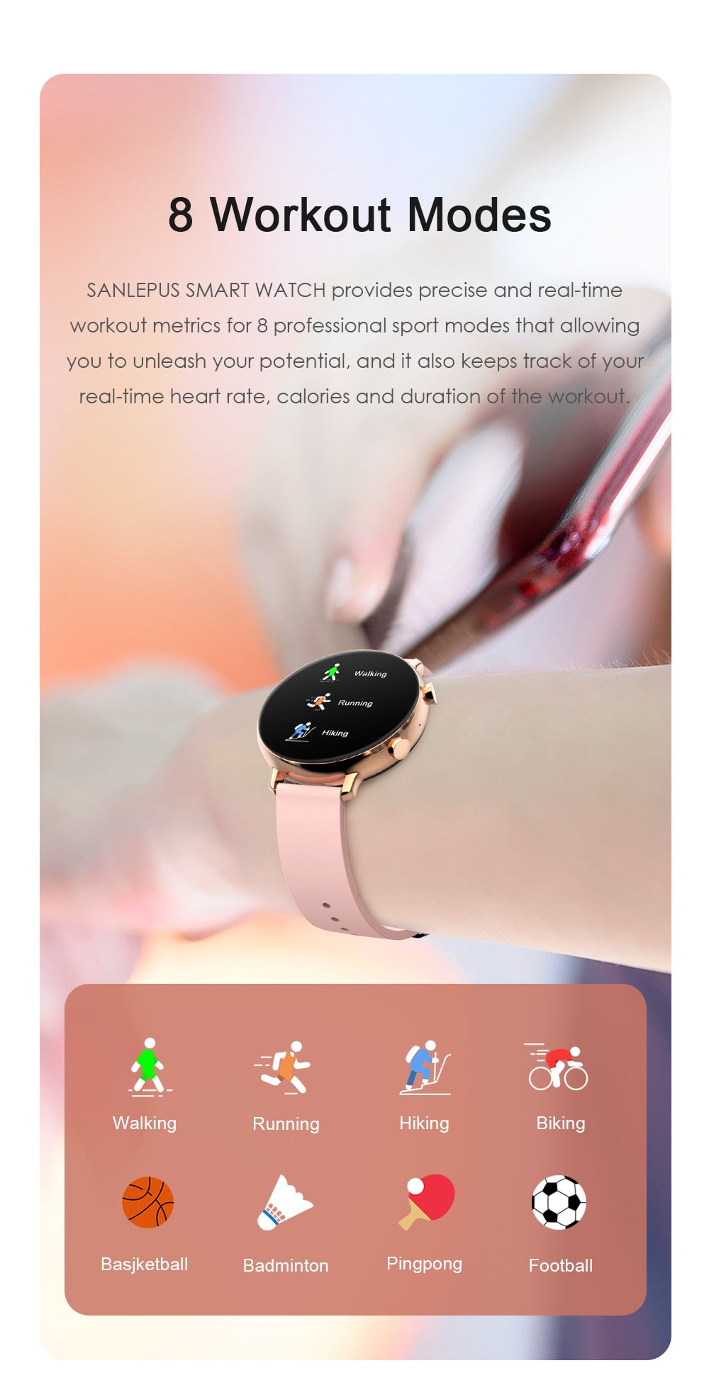 SANLEPUS ECG Smart Watch Bluetooth Call 2020 NEW Men Women Waterproof Smartwatch Heart Rate Monitor For Android Apple Samsung