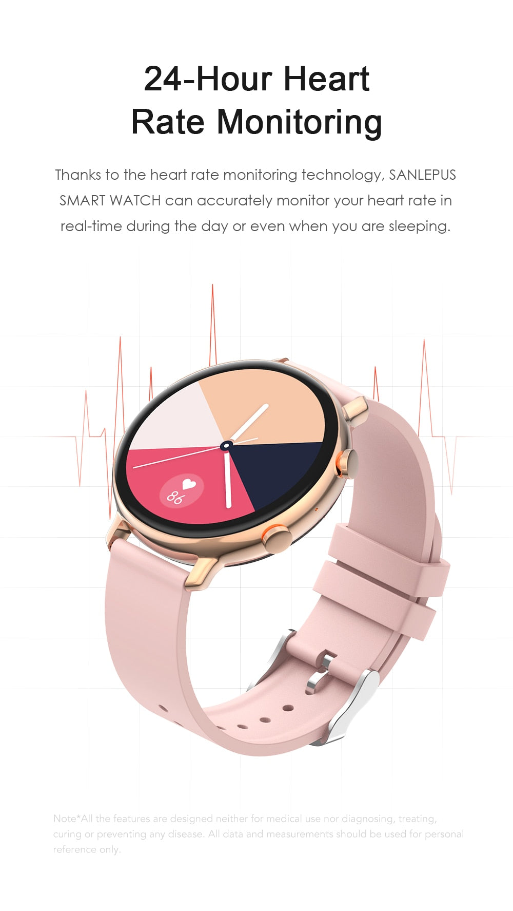 SANLEPUS ECG Smart Watch Bluetooth Call 2020 NEW Men Women Waterproof Smartwatch Heart Rate Monitor For Android Apple Samsung