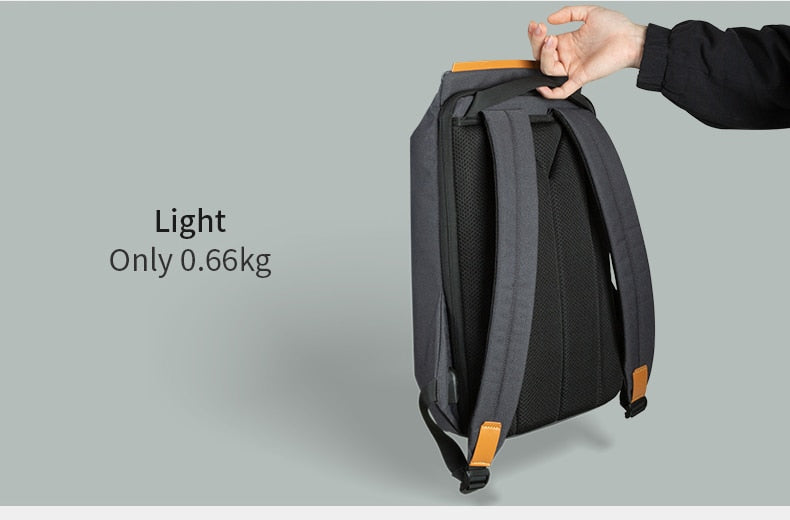 Kingsons 15.6'' new waterproof backpacks USB charging school bag anti-theft men and women backpack for laptop travelling mochila