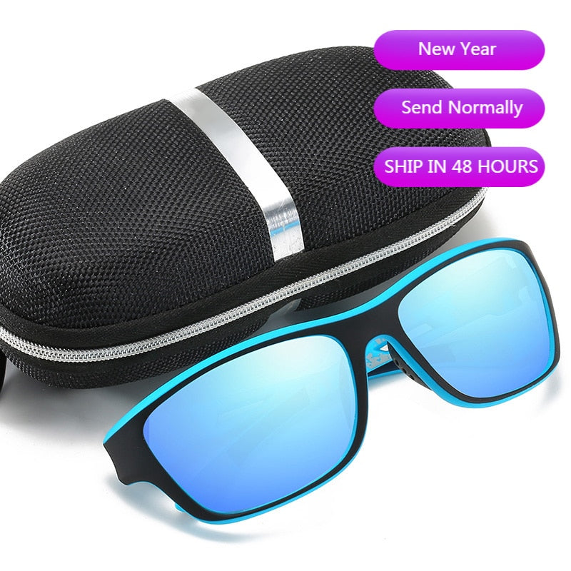 New Mens Polarized Sunglasses for Men Outdoor Sports Windproof Sand Goggle Sun Glasses UV Protection