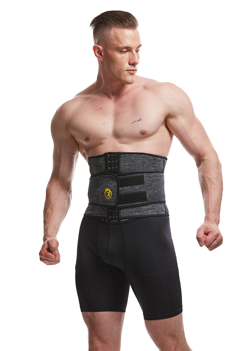 Hot Waist Trainer Neoprene Men Body Shaper Tummy Control Belt Sauna Slimming Strap Fitness Sweat Shapewear for Fat Burner