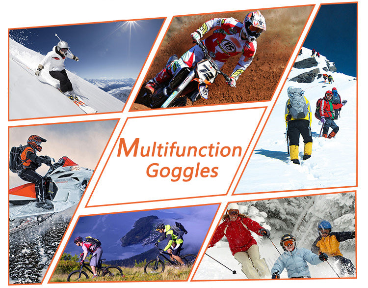 Nordson Outdoor Motorcycle Goggles Cycling MX Off-Road Ski Sport ATV Dirt Bike Racing Glasses for Fox Motocross Goggles Google