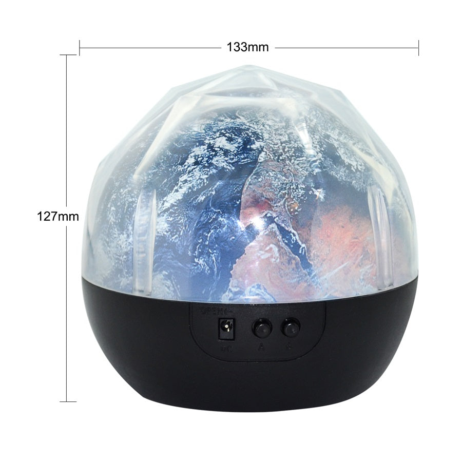Starry Sky Night Light Planet Magic Projector Earth Universe LED Lamp Colorful Rotate Flashing Star Kids Baby Christmas Gift