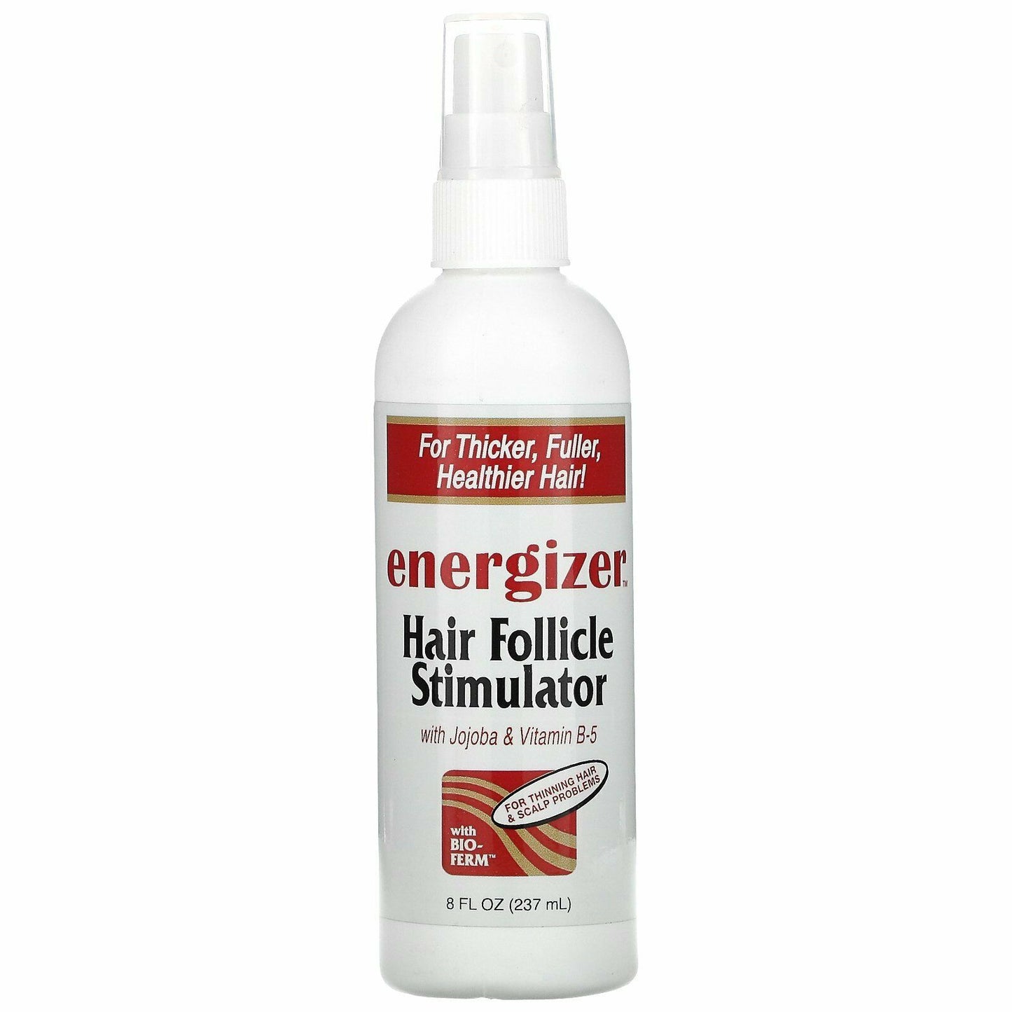 Hobe Labs, Energizer, Hair Follicle Stimulator with Jojoba & Vitamin B-5, 8 fl oz (237 ml)